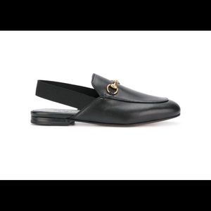 Authentic Gucci Leather Horsebit Slingback sz 39.5